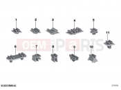 BMW Motorrad BMW 2022 F models F 900 R A2 (0K31) Plug-in connection bracket | Plug-in connection bracket