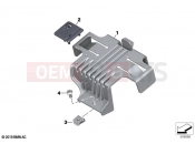 BMW Motorrad BMW 2022 F models F 900 R A2 (0K31) Holder, battery | Holder, battery
