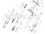 FRONT FORK » FRONT SUSPENSION - Ducati Monster 750 Dark City 1999