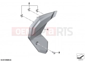 BMW Motorrad BMW 2021 F models F 900 R A2 (0K31) Frame trim | Frame trim