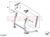 BMW Motorrad BMW 2021 F models F 900 R A2 (0K31) Centre stand | Centre stand