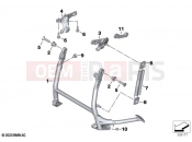 BMW Motorrad BMW 2021 F models F 900 R A2 (0K31) Centre stand 2 | Centre stand 2