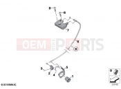 BMW Motorrad BMW 2021 F models F 900 R A2 (0K31) Seat bench locking system | Seat bench locking system