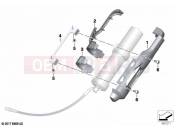 BMW Motorrad BMW 2021 F models F 900 R A2 (0K31) Holder for engine spring strut | Holder for engine spring strut