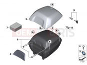 BMW Motorrad BMW 2021 F models F 900 R A2 (0K31) Topcase 30I | Topcase 30I