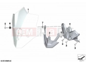 BMW Motorrad BMW 2021 F models F 900 R A2 (0K31) Windscreen, high | Windscreen, high
