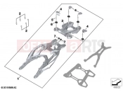 BMW Motorrad BMW 2021 F models F 900 R A2 (0K31) Luggage grid | Luggage grid