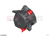 BMW Motorrad BMW 2021 F models F 900 R A2 (0K31) Multifunction switch left button black | Multifunction switch left button black