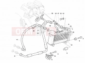 OIL COOLER » LUBRICATION SYSTEM - Ducati Monster 750 Dark City 1999