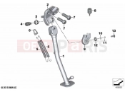 BMW Motorrad BMW 2021 K models K 1600 Bagger 22 (0F61, 0F63) Side stand | Side stand