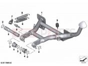 BMW Motorrad BMW 2021 K models K 1600 Bagger 22 (0F61, 0F63) Centre stand | Centre stand