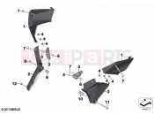 BMW Motorrad BMW 2021 K models K 1600 Bagger 22 (0F61, 0F63) Cover frame | Cover frame