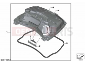 BMW Motorrad BMW 2021 K models K 1600 Bagger 22 (0F61, 0F63) Topcase lid | Topcase lid