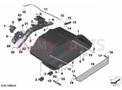 BMW Motorrad BMW 2021 K models K 1600 Bagger 22 (0F61, 0F63) Case, lower part | Case, lower part
