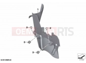 BMW Motorrad BMW 2021 K models K 1600 Bagger 22 (0F61, 0F63) Mudguard | Mudguard