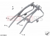 BMW Motorrad BMW 2021 K models K 1600 Bagger 22 (0F61, 0F63) Rear frame | Rear frame