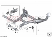 BMW Motorrad BMW 2021 K models K 1600 Bagger 22 (0F61, 0F63) Centre stand 2 | Centre stand 2