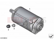 BMW Motorrad BMW 2021 K models K 1600 Bagger 22 (0F61, 0F63) Starter reverser | Starter reverser