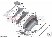 Case, lower part | Case, lower part - BMW Motorrad K 1600 GT 17 (0F01, 0F11) 2021