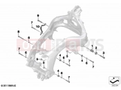 Engine Suspension | Engine Suspension - BMW Motorrad K 1600 GT 17 (0F01, 0F11) 2021