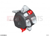 Multifunction switch left button grey | Multifunction switch left button grey - BMW Motorrad K 1600 GT 17 (0F01, 0F11) 2021