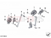 Headlight-headlight aim control | Headlight-headlight aim control - BMW Motorrad K 1600 GT 17 (0F01, 0F11) 2021
