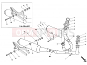 DUCATI 1999 Monster 900 EXHAUST SYSTEM » EXHAUST SYSTEM