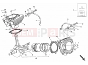 DUCATI 1999 Monster 900 CYLINDER - PISTON » ENGINE CASE