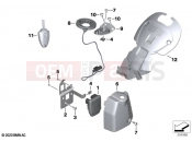 BMW Motorrad BMW 2021 R models R 18 B (0L31, 0L33) Radio-controlled locking system | Radio-controlled locking system