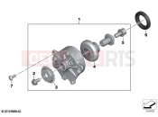 BMW Motorrad BMW 2021 R models R 18 B (0L31, 0L33) Crankcase ventilation | Crankcase ventilation