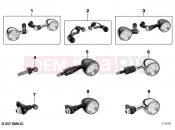 BMW Motorrad BMW 2021 R models R 18 B (0L31, 0L33) LED turn indicators front | LED turn indicators front