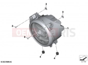 BMW Motorrad BMW 2021 R models R 18 B (0L31, 0L33) LED headlight | LED headlight