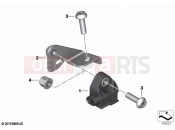 BMW Motorrad BMW 2021 R models R 18 B (0L31, 0L33) Acceleration sensor emerg.call system | Acceleration sensor emerg.call system