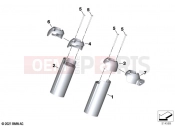 BMW Motorrad BMW 2021 R models R 18 B (0L31, 0L33) Fork cover | Fork cover