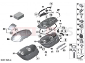 BMW Motorrad BMW 2021 R models R 18 B (0L31, 0L33) Suitcase 2 | Suitcase 2