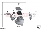 BMW Motorrad BMW 2021 R models R 18 B (0L31, 0L33) Control assembly fitting | Control assembly fitting
