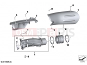 BMW Motorrad BMW 2021 R models R 18 B (0L31, 0L33) Intake manifold system | Intake manifold system
