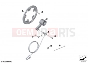 BMW Motorrad BMW 2021 R models R 18 B (0L31, 0L33) Rotational-speed sensor, rear | Rotational-speed sensor, rear