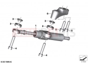Steering damper | Steering damper - BMW Motorrad R 18 Transcont. (0L41, 0L43) 2021