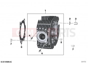 Cylinder head | Cylinder head - BMW Motorrad R 18 Transcont. (0L41, 0L43) 2021