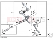 Footrest system, right | Footrest system, right - BMW Motorrad S 1000 R (0E54) 2021