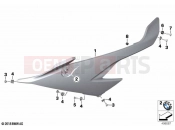 Side trim panel | Side trim panel - BMW Motorrad S 1000 RR 19 (0E21, 0E23) 2020