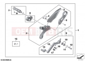 Footrest system, right | Footrest system, right - BMW Motorrad S 1000 RR 21 (0E61, 0E63) 2023
