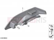 Trim, frame | Trim, frame - BMW Motorrad S 1000 RR 21 (0E61, 0E63) 2023