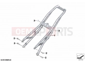 Rear frame | Rear frame - BMW Motorrad S 1000 RR 21 (0E61, 0E63) 2023