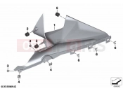 Side trim panel top | Side trim panel top - BMW Motorrad S 1000 RR 21 (0E61, 0E63) 2023