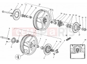 DUCATI 1998 Monster 600 WHEELS » FRONT WHEEL