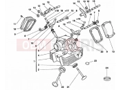 DUCATI 1998 Monster 600 Dark VERTICAL CYLINDER HEAD » VALVE DRIVE