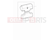 TRIUMPH Tiger 900 GT Top case back rest (expedition)