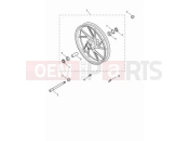 TRIUMPH Tiger 900 GT Front wheel